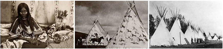 indios viven en tipis